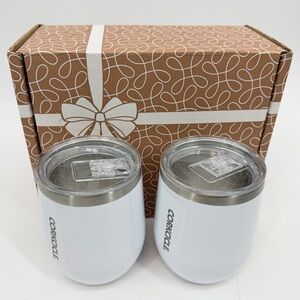 Corkcicle Stemless 12 Oz Wine Tumblers Set of Two